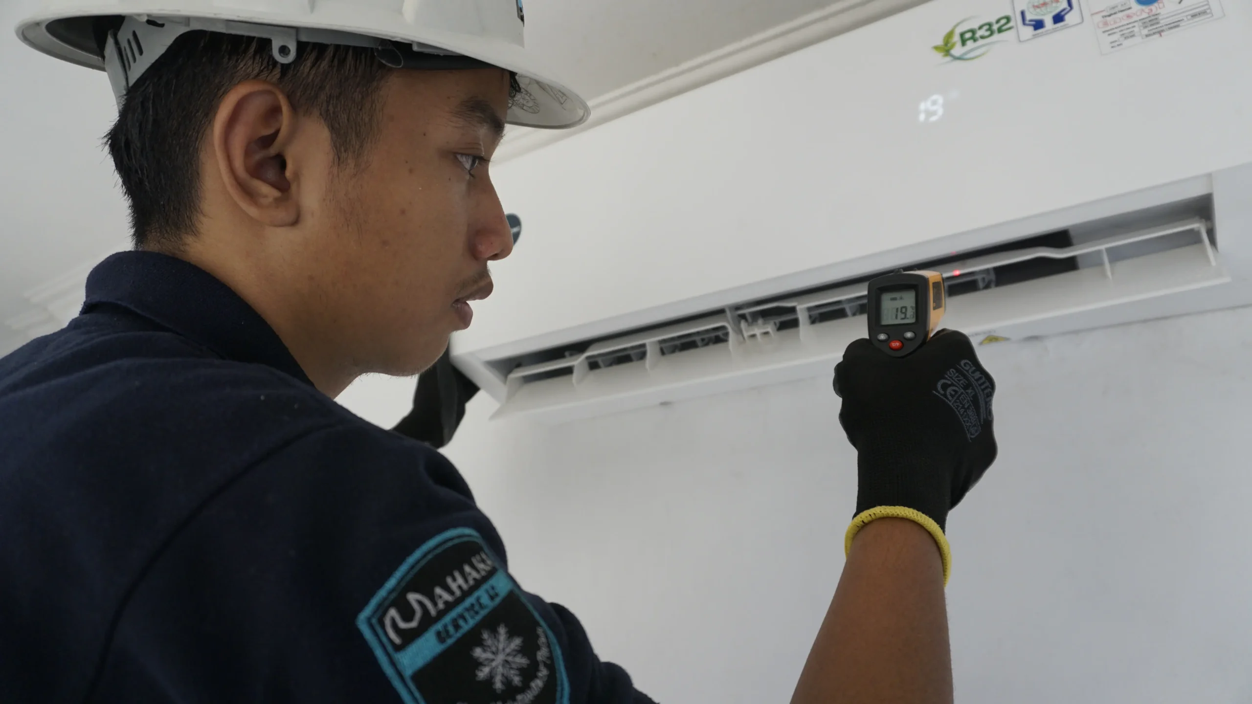 Cek Suhu setelah cuci (1)
